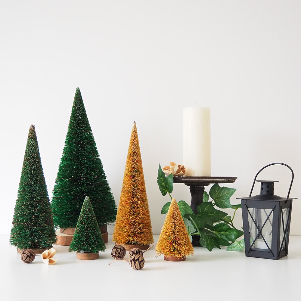 たわしクリスマスツリー2025