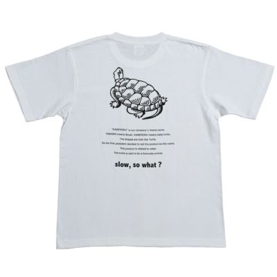 亀の子束子 so what Tシャツ
